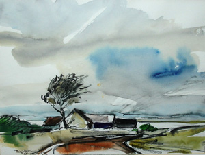Farm near the Sea