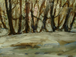 Winter Trees Dancing